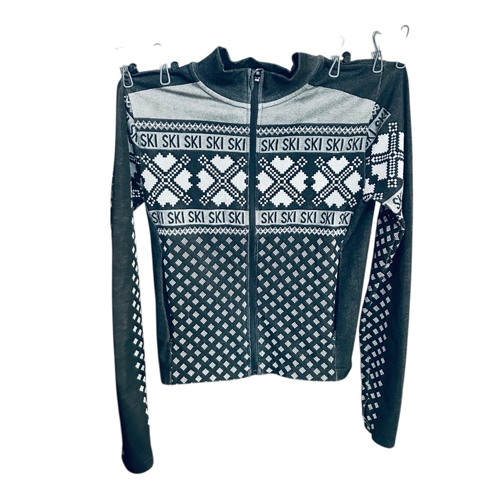 Ambition Monochrome Patterned Jacket - image 1